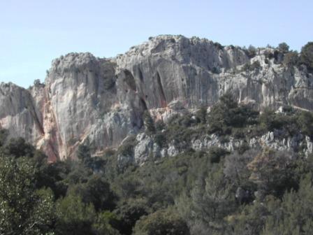 Les aiguilles du cimai vue de loin