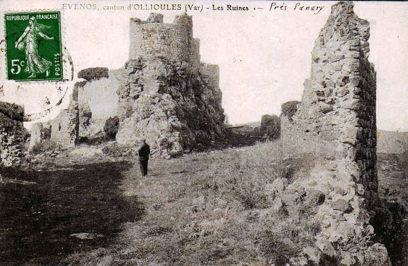 Ruine de la tour du chateau